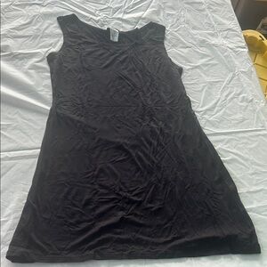 Chic Black Sleeveless Mini Dress